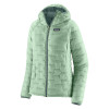 Dámska bunda Patagonia MICRO PUFF HOODY  - svetlo modrá