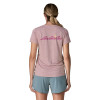 Dámské funkční tričko Patagonia CAPILENE COOL DAILY SHIRT - TRAILCHECK  - světle fialová
