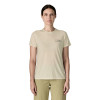 Dámske funkčné tričko Patagonia CAPILENE COOL TRAIL SHIRT - STRATAPEAKS  - béžová
