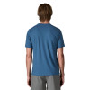 Pánske funkčné tričko Patagonia CAPILENE COOL TRAIL SHIRT - STRATAPEAKS  - modrá