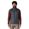 Pánska vesta Patagonia NANO PUFF VEST  - tmavo šedá