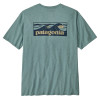 Pánske tričko Patagonia BOARDSHORT LOGO POCKET RESPONSIBILI-TEE  - svetlo modrá