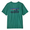 Pánské tričko Patagonia '73 SKYLINE T-SHIRT  - tmavě zelená