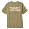 Pánske tričko Patagonia BOARDSHORT LOGO POCKET RESPONSIBILI-TEE  - khaki
