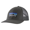 Šiltovka Patagonia P-6 LOGO LOPRO TRUCKER HAT  - tmavo šedá