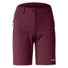 Dámské turistické kraťasy Martini Sportswear ALPMATE SONIC  - vínová