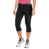 Dámské legíny Martini Sportswear HILLCLIMB CAPRI  - černá