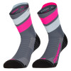 Běžecké ponožky Dynafit ULTRA MID  - tmavě růžová