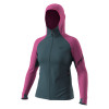 Dámská běžecká mikina Dynafit TRANSALPER THERMAL HOODED JACKET  - tmavě šedá