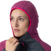 Dámská běžecká mikina Dynafit TRANSALPER THERMAL HOODED JACKET  - tmavě šedá