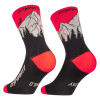 Ponožky Dynafit TRAVERSE CREW  - červená