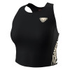Dámské funkční tričko Dynafit TRAIL CROP TOP  - černá