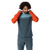 Pánské funkční tričko Dynafit TRAVERSE SUN HOODY  - tmavě šedá