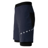 Pánské kraťasy Martini Sportswear HILLCLIMB 2IN1  - tmavě modrá