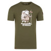Pánské tričko Almgwand WIESENHOFALM  - khaki