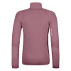 Dámska mikina Ortovox FLEECE GRID JACKET  - tmavo ružová