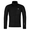 Pánská mikina Ortovox FLEECE GRID JACKET  - černá