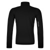 Pánská mikina Ortovox FLEECE GRID JACKET  - černá