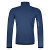 Pánska mikina Ortovox FLEECE GRID JACKET  - tmavo modrá
