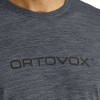 Pánské funkční tričko Ortovox 150 COOL BRAND TS  - tmavě šedá