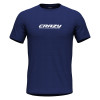 Pánské funkční tričko Crazy LOGO  - tmavě modrá