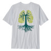 Pánske tričko Patagonia RUN LIKE ROOTS RESPONSIBILI-TEE  - biela