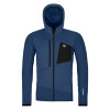 Pánska mikina Ortovox FLEECE GRID HOODY  - tmavo modrá