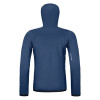 Pánska mikina Ortovox FLEECE GRID HOODY  - tmavo modrá