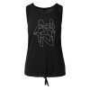 Dámske tielko Martini Sportswear ALPMATE FLOW TANKTOP  - čierna