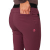 Dámské turistické kalhoty Martini Sportswear VIA CAPRI  - vínová