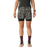 Dámské běžecké kraťasy Dynafit TRAIL 2IN1 SHORTS  - béžová