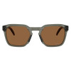Sluneční brýle Oakley HSTN SQ - GREY SMOKE PRIZM BRONZE