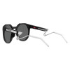 Sluneční brýle Oakley HSTN METAL - MATTE BLACK PRIZM BLACK