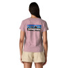 Dámské tričko Patagonia P-6 LOGO RESPONSIBILI-TEE  - světle růžová