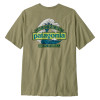 Pánské tričko Patagonia GREAT WAVES RESPONSIBILI-TEE  - khaki