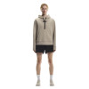 Dámska mikina On FOCUS TECH HOODIE  - svetlo hnedá