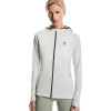 Dámská mikina On CLIMATE ZIP HOODIE  - bílá