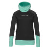 Dámska mikina Martini Sportswear WILDTRACK ROCK IN HYBRID HOODIE  - čierna