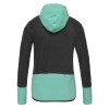 Dámska mikina Martini Sportswear WILDTRACK ROCK IN HYBRID HOODIE  - čierna