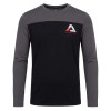Pánske funkčné tričko Martini Sportswear FIRSTLINE FORT LS  - čierna