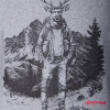 Pánske tričko Almgwand ERLAUERALM  - šedá