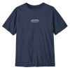 Pánské tričko Patagonia '95 OVAL LOGO T-SHIRT  - tmavě modrá