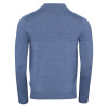 Pánsky sveter Stöckli SWISS MADE KNITTED PULLOVER ZIP  - tmavo modrá