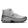 Pánske turistické členkové topánky On CLOUDROCK MID WATERPROOF  - svetlo šedá