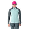 Dámská mikina Dynafit RADICAL POLARTEC HOODED JACKET  - světle modrá