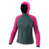 Dámská mikina Dynafit RADICAL POLARTEC HOODED JACKET  - tmavě šedá