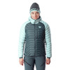 Dámská bunda Dynafit RADICAL RDS DOWN HOODED JACKET  - tmavě šedá