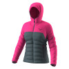 Dámská bunda Dynafit RADICAL INSULATION HOODED JACKET  - růžová