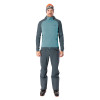 Pánska mikina Dynafit RADICAL POLARTEC HOODED JACKET  - svetlo modrá