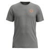 Pánské funkční tričko Ortovox 185 MERINO MTN BADGE TS  - šedá
